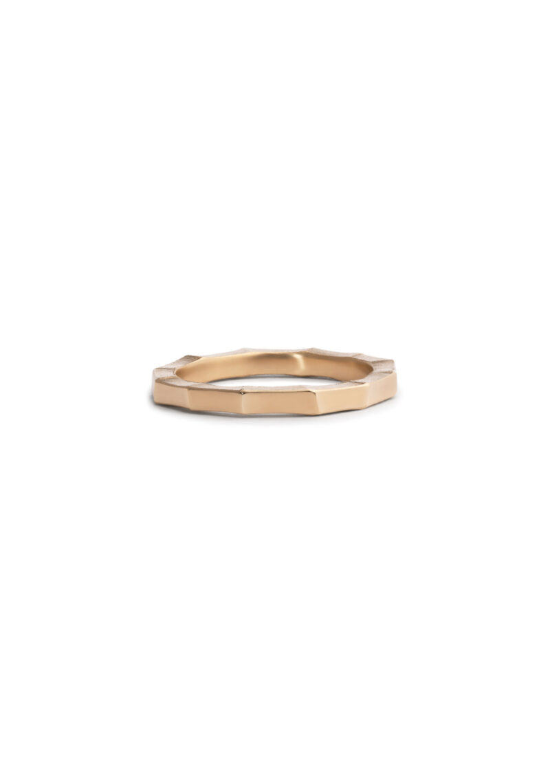Seert - yellow gold and diamond ring set - Image 3